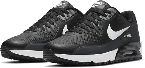 Nike Men's Air Max 90 G Golf Shoe Black/White-Anthracite (CU9978 002) - 12 in Saudi Arabia