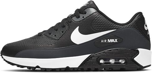 Nike Men's Air Max 90 G Golf Shoe Black/White-Anthracite (CU9978 002) - 12 in Saudi Arabia
