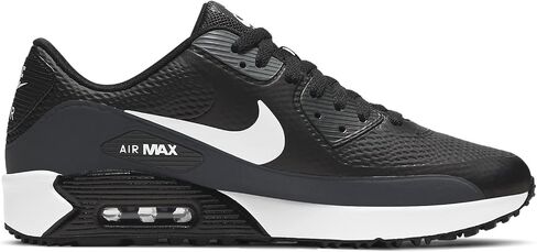 Nike Men's Air Max 90 G Golf Shoe Black/White-Anthracite (CU9978 002) - 12 in Saudi Arabia