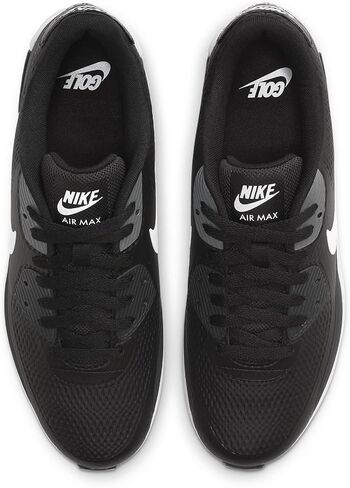 Nike Men's Air Max 90 G Golf Shoe Black/White-Anthracite (CU9978 002) - 12 in Saudi Arabia