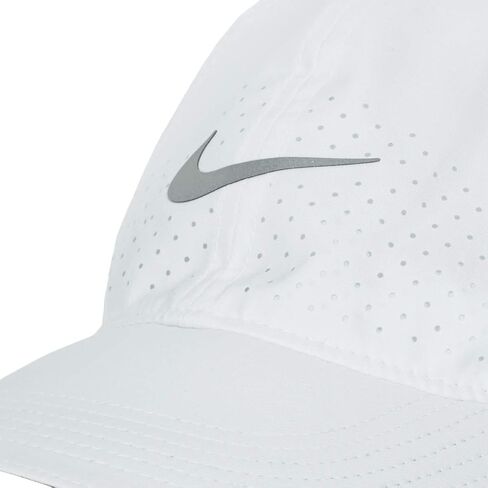 Nike Men's White Featherlight Adjustable Performance Hat Cap in Saudi Arabia