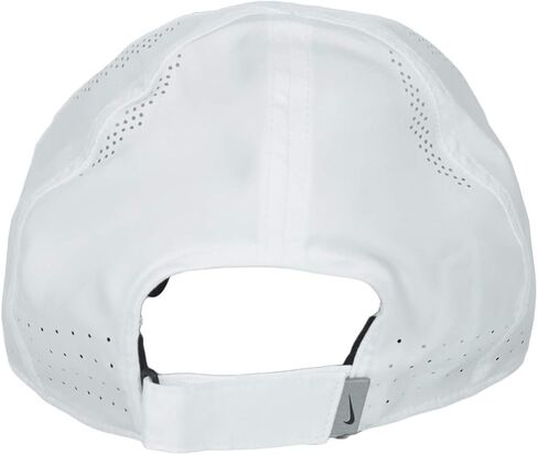Nike Men's White Featherlight Adjustable Performance Hat Cap in Saudi Arabia