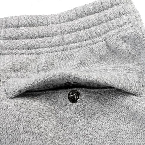 Nike Club Swoosh Men's Fleece Sweatpants Pants Classic Fit - Small - Light Heather Grey in Saudi Arabia