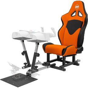 SimFab Modular Flight Simulator Cockpit For General, Civil and Commercial Aviation, MSFS Edition, Compatible With Logitech, Honeycomb, Turtle Beach, CH Products (Black) in Saudi Arabia