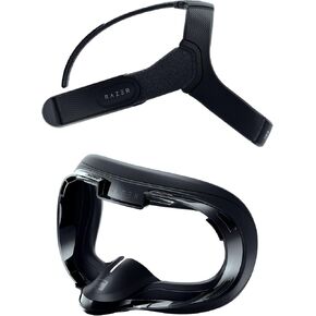 Razer Adjustable VR Head Strap System and VR Facial Interface for Meta Quest 2 Bundle - Designed for All Head Shapes - Soft, Adjustable Straps - Ergonomic Design in Saudi Arabia