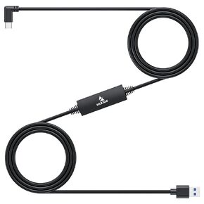 كابل ربط NexiGo محسن بطول 32 قدم مع مضخم إشارة، USB 3.2 Gen1 Type C إلى A، شحن سريع ونقل بيانات عالي السرعة (يصل إلى 5 جيجابت في الثانية)، متوافق مع سماعة Oculus Quest 1 و2 إلى كمبيوتر الألعاب in Kuwait