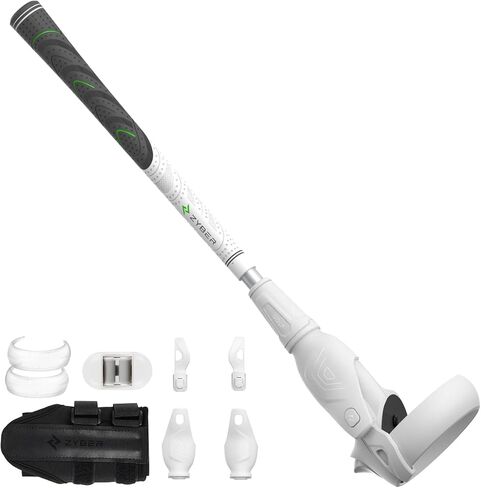 ZYBER Golf Club Attachment for Oculus Quest 2 Accessories, Golf Club Handle Adapter for Meta Quest 2 Controller, Come with Golf Posture Correction Tools, Enhance VR Golf Game Experience in Kuwait