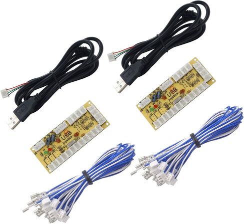 Arcade Game Controller USB Encoder Zero Delay 2 Player to Joystick Button for PC MAME Raspberry Pi Retro in Kuwait