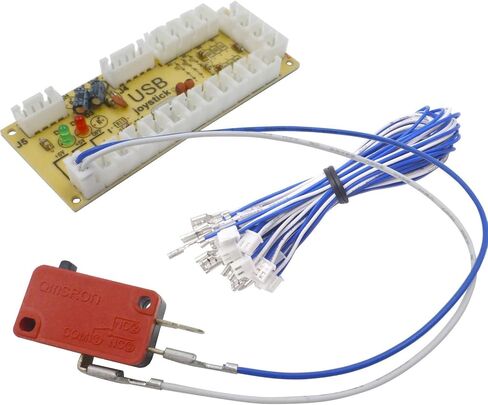 Arcade Game Controller USB Encoder Zero Delay 2 Player to Joystick Button for PC MAME Raspberry Pi Retro in Kuwait