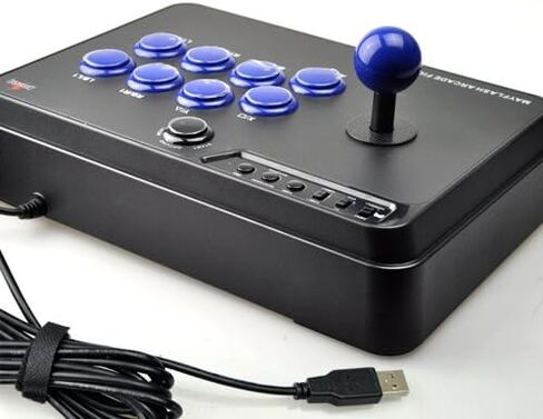 Mayflash F300 Arcade Fight Stick Joystick for Switch, Xbox Series X, PS4,PS3, Xbox One, Xbox 360, macOS, Windows, Steam Deck, NeoGeo mini, NeoGeo Arcade Stick Pro in Kuwait