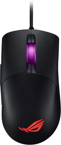 ASUS ROG Keris Lightweight FPS Optical Gaming Mouse with ROG Paracord Soft Cable, Specially-Tuned ROG 16,000 dpi Sensor, Exclusive Push-fit Switch Socket Design, PBT L/R Keys in Kuwait