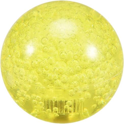 uxcell Joystick Ball Top Handle Rocker Round Head Arcade Game DIY Parts Replacement Crystal Yellow in Saudi Arabia