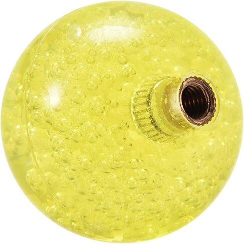 uxcell Joystick Ball Top Handle Rocker Round Head Arcade Game DIY Parts Replacement Crystal Yellow in Saudi Arabia