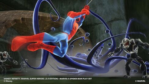 Disney Infinity: Marvel Super Heroes (2.0 Edition) Spider Man Play Set by Disney in Saudi Arabia