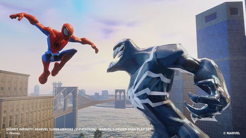 Disney Infinity: Marvel Super Heroes (2.0 Edition) Spider Man Play Set by Disney in Saudi Arabia