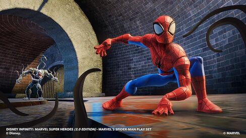 Disney Infinity: Marvel Super Heroes (2.0 Edition) Spider Man Play Set by Disney in Saudi Arabia