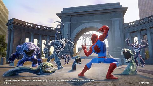 Disney Infinity: Marvel Super Heroes (2.0 Edition) Spider Man Play Set by Disney in Saudi Arabia