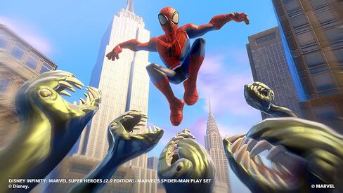 Disney Infinity: Marvel Super Heroes (2.0 Edition) Spider Man Play Set by Disney in Saudi Arabia