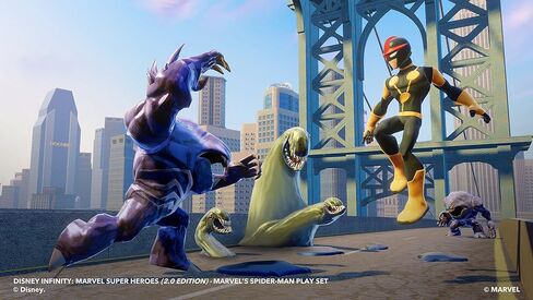 Disney Infinity: Marvel Super Heroes (2.0 Edition) Spider Man Play Set by Disney in Saudi Arabia