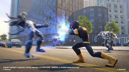 Disney Infinity: Marvel Super Heroes (2.0 Edition) Spider Man Play Set by Disney in Saudi Arabia