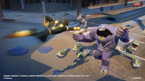 Disney Infinity: Marvel Super Heroes (2.0 Edition) Spider Man Play Set by Disney in Saudi Arabia
