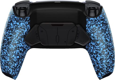 eXtremeRate White Rubberized Grip Programable RISE4 Remap Kit for PS5 Controller BDM 010 & BDM 020, Upgrade Board & Redesigned Back Shell & 4 Back Buttons for PS5 Controller - Controller NOT Included in Kuwait