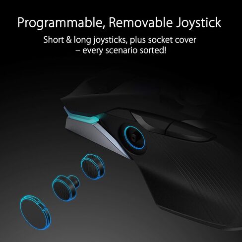 ASUS ROG Chakram Wireless Aura Sync RGB Gaming Mouse Optical Sensor 16000 DPI in Saudi Arabia