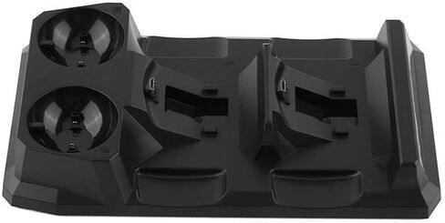 4 in 1 USB Charging Dock Station Charger Docking Cradle Stand for PS4 for Playstation 4 Slim/Pro PS Move Controller in Saudi Arabia