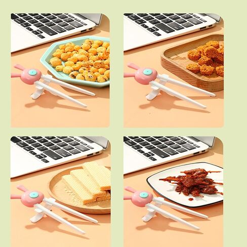 4pcs Gamer Finger Chopsticks, Snack Clips, Gaming Finger Sleeves, Game Controllers, Gaming Accessories, Mobile Phone Multicolor in Saudi Arabia