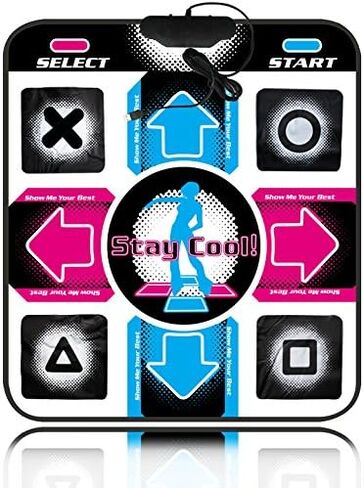 OSTENT USB Non-Slip Dancing Step Dance Mat Pad Blanket for PC Laptop Computer Video Game in Saudi Arabia