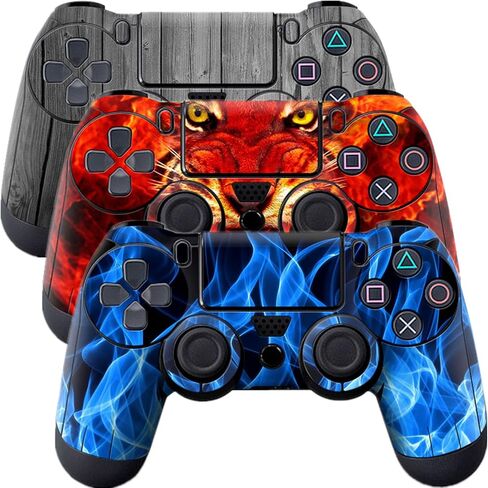 Skin for Ps5 Controller, 3pcs Whole Body Vinyl Decal Cover Sticker for PlayStation 5 Controller (PS5 Controller #2) in Kuwait