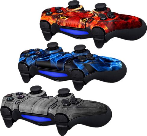 Skin for Ps5 Controller, 3pcs Whole Body Vinyl Decal Cover Sticker for PlayStation 5 Controller (PS5 Controller #2) in Kuwait