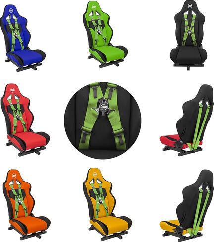 OpenWheeler Racing and Flight Simulation Cockpit Four Point Harness. Virtual Reality add-on. Blue in Kuwait