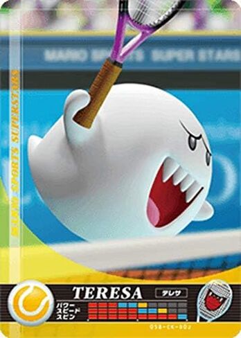 Nintendo Mario Sports Superstars Amiibo Card Tennis Boo for Nintendo Switch, Wii U, and 3DS in Saudi Arabia