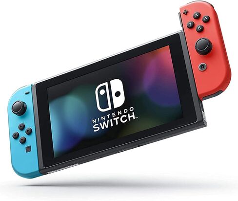 Nintendo 2021 Switch Console Family Holiday Bundle - Neon Mario, 6.2" Touchscreen LCD Display, Bluetooth + NexiGo_ 128GB MicroSD Card Bundle in Saudi Arabia