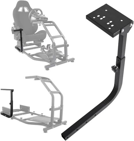 Supllueer Racing Simulator Cockpit Stand Gear Lever Accessories,for Our Racing Game Simulator Stand fit Logitech G25 G27 G29 G920 G923 Thrustmaster Fanatec, NO Handbrake Shifter in Kuwait