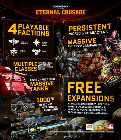 Warhammer 40,000: Eternal Crusade [Online Game Code] in Saudi Arabia