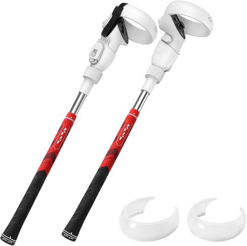 VANISHING REALMS- GOLF CLUB GRIP EXTENSION FOR OCULUS QUEST 2- VR handsets (LEFT & Right) in Saudi Arabia