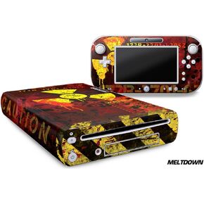 247 Skins Graphics kit Sticker Decal Compatible with Nintendo Wii U and Controllers - Meltdown in Kuwait
