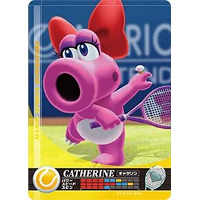 Nintendo Mario Sports Superstars Amiibo Card Tennis Birdo for Nintendo Switch, Wii U, and 3DS in Saudi Arabia