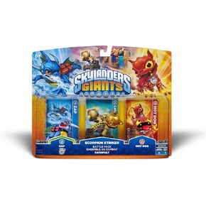 Skylanders Giants Battlepack #1 - Chop Chop - Dragonfire Cannon - Shroomboom