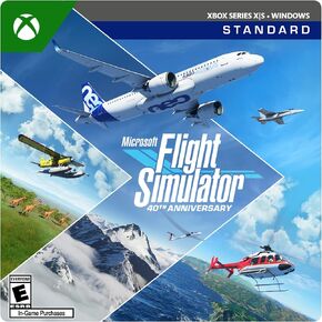 Microsoft Flight Simulator 40th Anniversary Deluxe: Xbox Series X|S & Windows [Digital Code] in Kuwait
