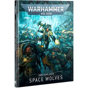 Games Workshop Warhammer 40k - Codex Supplement: Space Wolves 10th edition in Kuwait