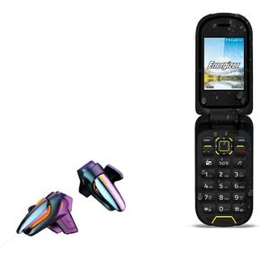 BoxWave Gaming Gear Compatible with Energizer Hardcase H242 (Gaming Gear by BoxWave) - Touchscreen QuickTrigger, Trigger Buttons Quick Gaming Mobile FPS for Energizer Hardcase H242 - Jet Black in Saudi Arabia
