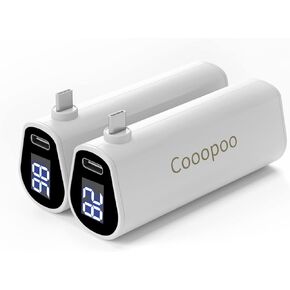 Battery Pack for Meta Quest 3/Quest 3S，5V3A Fast Charge Power Bank with LCD Indicator for Extended Playtime - Rechargeable Mini Lightweight Accessory with Power Indicator [2Pack] in Saudi Arabia