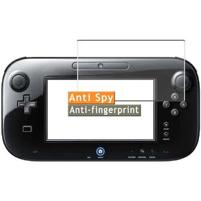 واقي شاشة للخصوصية من Vaxson، متوافق مع ملصق واقيات أفلام Wii U GamePad Nintendo Anti Spy [ليس زجاجًا مقسى] in Kuwait