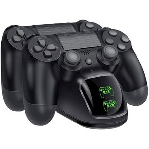 OSTENT USB LED Dual Charger Charging Power Station Dock for Sony PS4/Slim/Pro Wireless Controller in Saudi Arabia