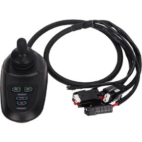 ASHATA Wheelchair Joystick Controller, Electric Wheel Chair Joystick Controller Replacement Intelligent, USB Interface IPX5 Waterproof, Universal Wheelchairs Accessory, DC 24V in Kuwait