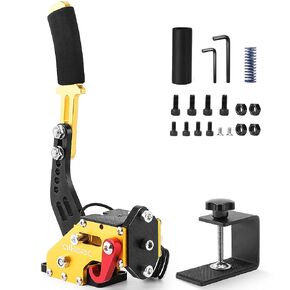 aikeec 64 Bit USB Handbrake with Clamp for PC Windows Sim Racing Games G25 G27 G29 T500 FANATECOSW Dirt Rally with Handle Grip in Saudi Arabia