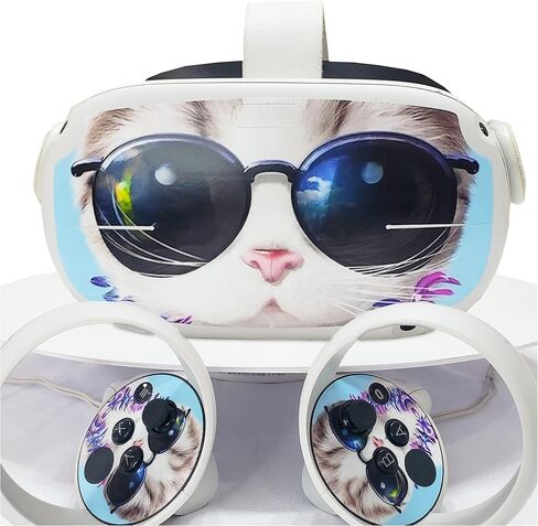 VR Stickers Decal for Oculus Quset 2, LCHH Skin Stickers Compatible with Meta Quest 2 in Saudi Arabia
